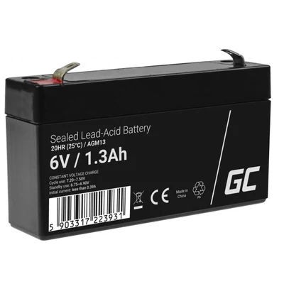 GREEN CELL AGM13 6V 1.3Ah Akumulator