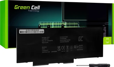 Bateria Green Cell DE128V2 6200mAh 7.6V do laptopów Dell Latitude 5280, 5290, 5480, 5490, 5580, 5590, 5591 oraz Precision 3520,