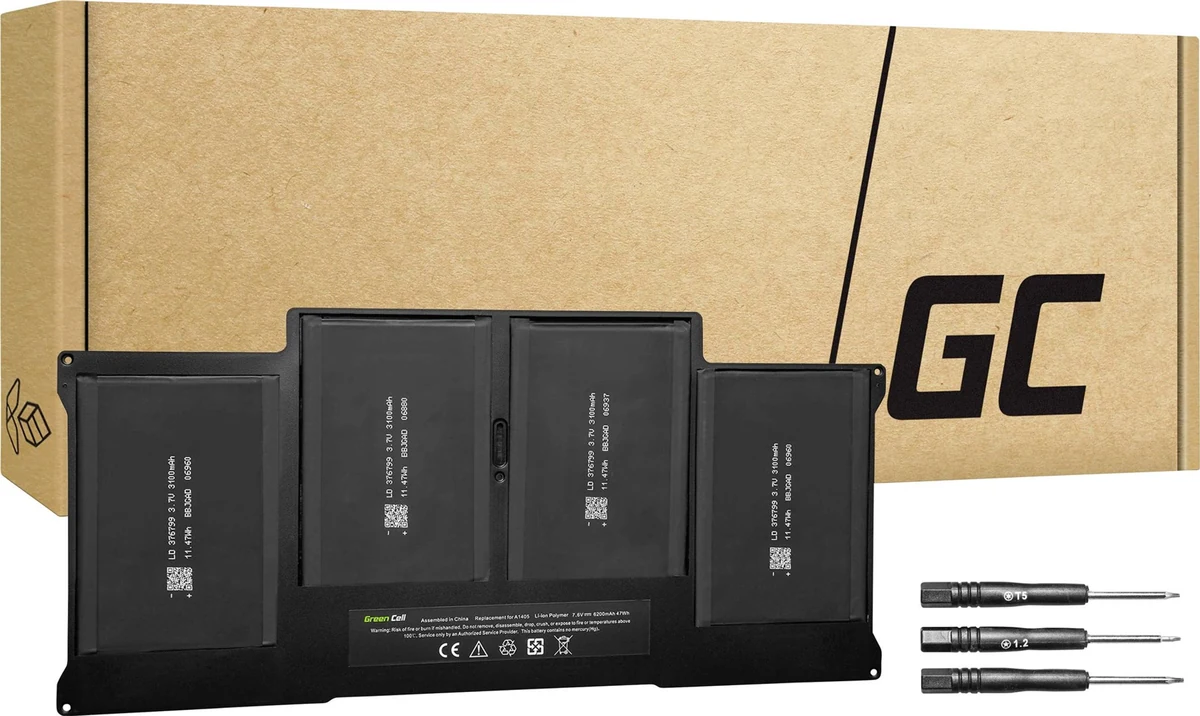 Bateria Green Cell do MacBook Air 13 47Wh