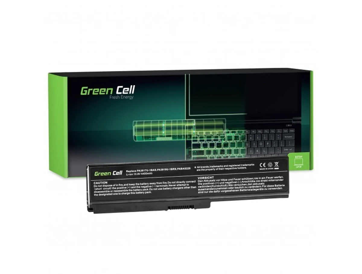 GREEN CELL BATERIA TS03 DO TOSHIBA PA3817U-1BRS 4400 MAH