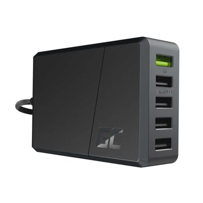 Ładowarka sieciowa Green Cell Charge Source 5 5xUSB 52W z QC 3.0