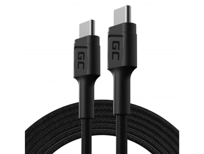Kabel USB-C - USB-C Green Cell PowerStream 200 cm, Power Delivery 60W, Ultra Charge, QC 3.0