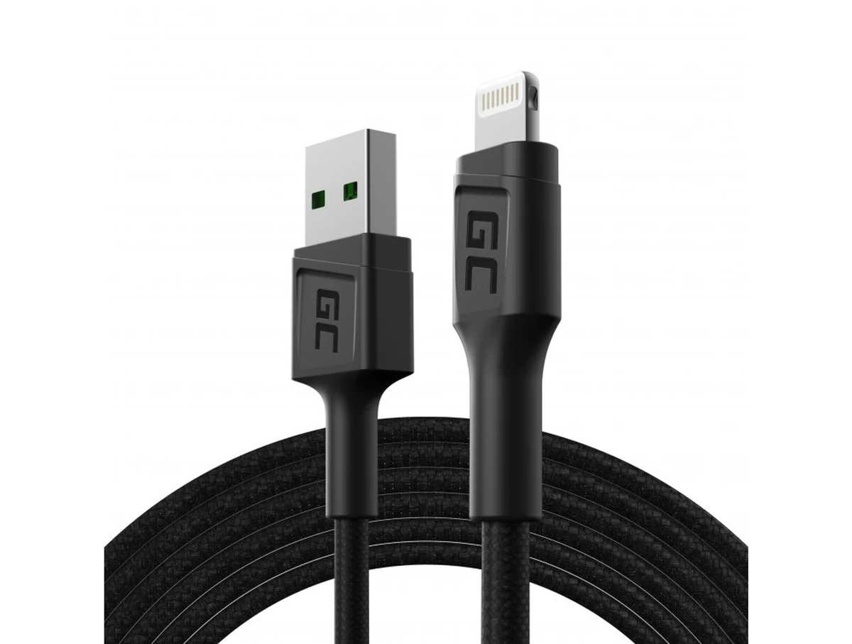 GREEN CELL KABGC18 GC POWERSTREAM USB-A - LIGHTNING 200CM