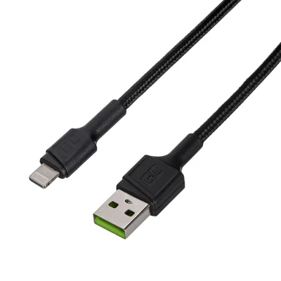 Kabel USB-A Lightning Green Cell PowerStream 30 cm