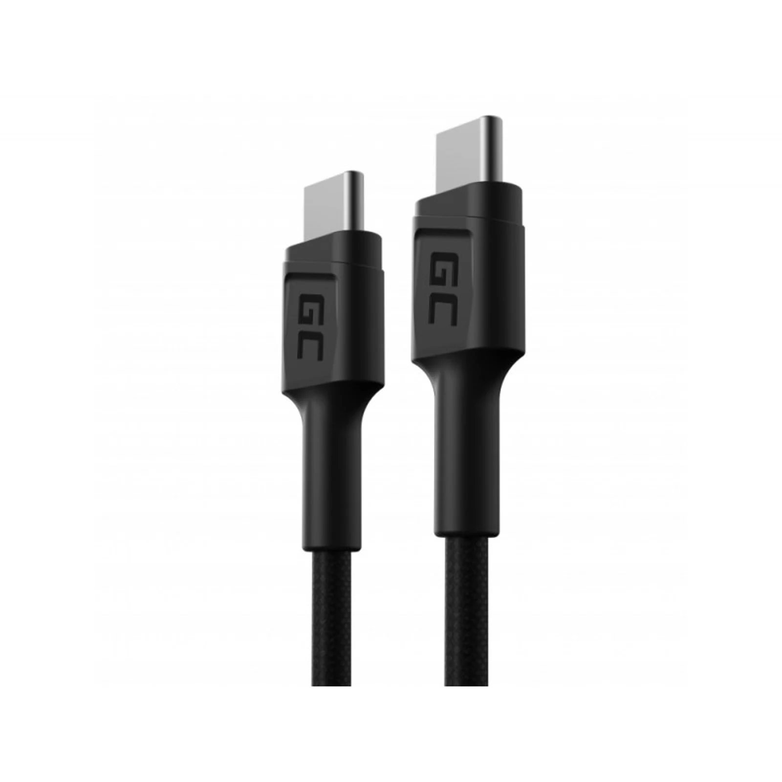 GREEN CELL KABGC31 GC POWERSTREAM USB-C - USB-C 30CM, 60W — zdjęcie 1 z 2