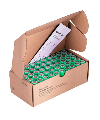 GREEN CELL OGNIWA 18650 50X 3.7V 2900MAH