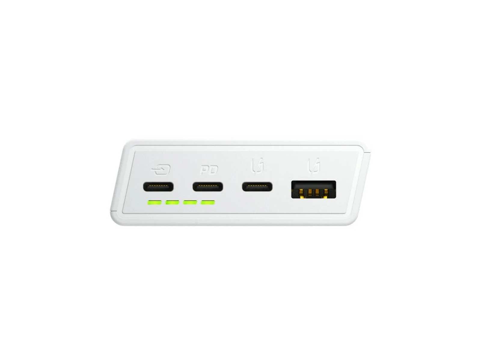 GREEN CELL POWERBANK POWERPLAY 20S BIAŁY 20000MAH 22,5W 3X USB-C PD 1X USB-A — zdjęcie 1 z 8