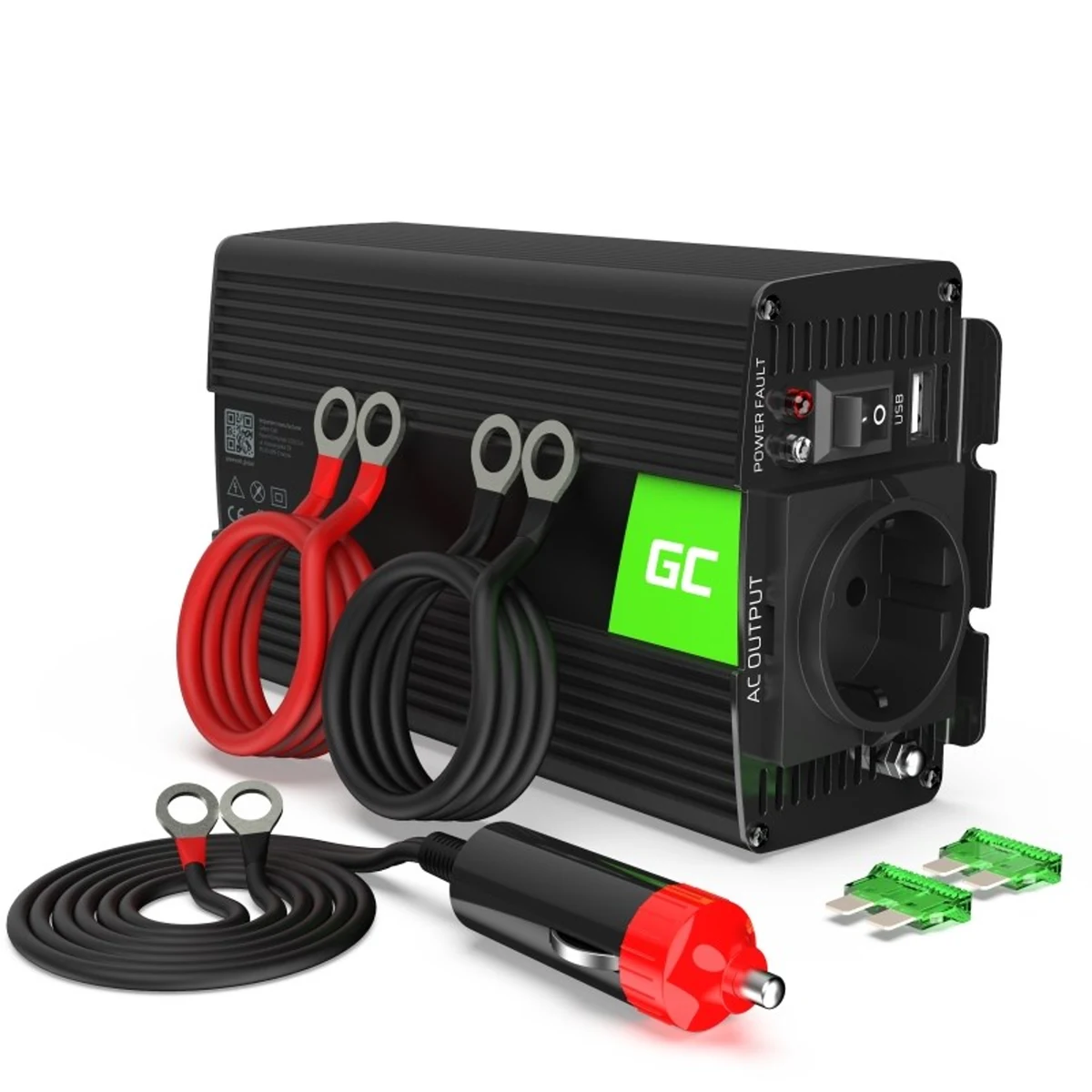 GREEN CELL PRZETWORNICA INV04DE 24V-230V 500W/1000W