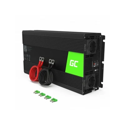 GREEN CELL PRZETWORNICA INV21 24V-230V 6000W CZYSTA SINUSOIDA
