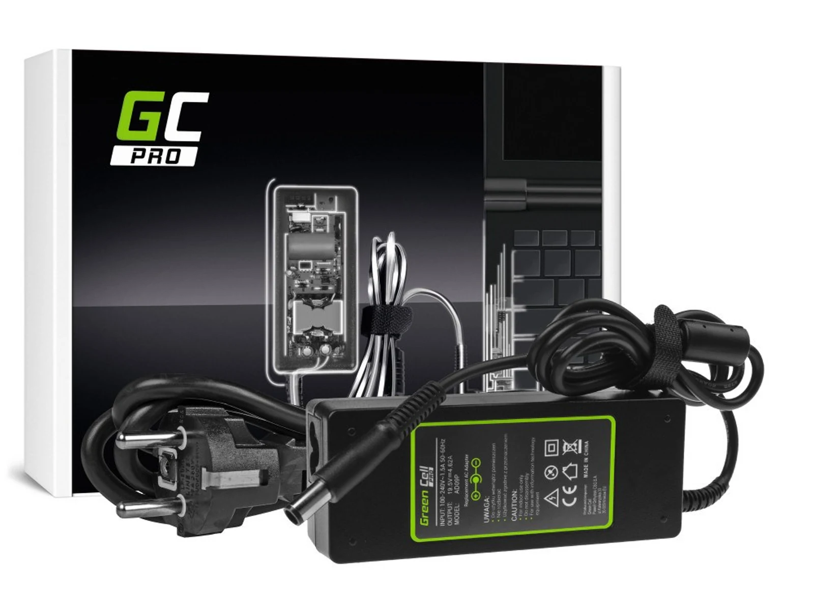 GREEN CELL ZASILACZ AD07AP DELL 19.5V 3.34A 65W — zdjęcie 1 z 5
