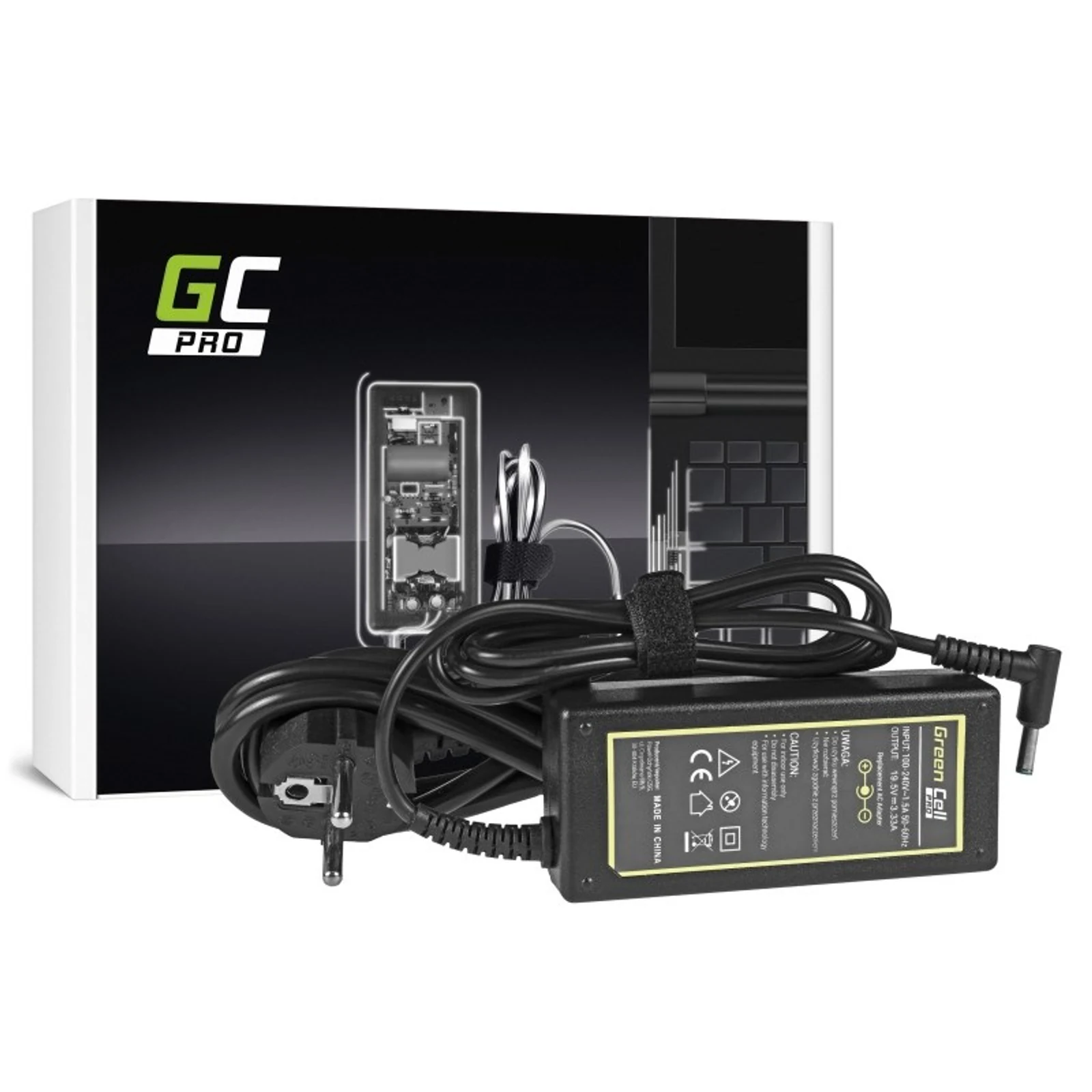 GREEN CELL ZASILACZ AD49P HP 19.5V 3.33A 65W — zdjęcie 1 z 5
