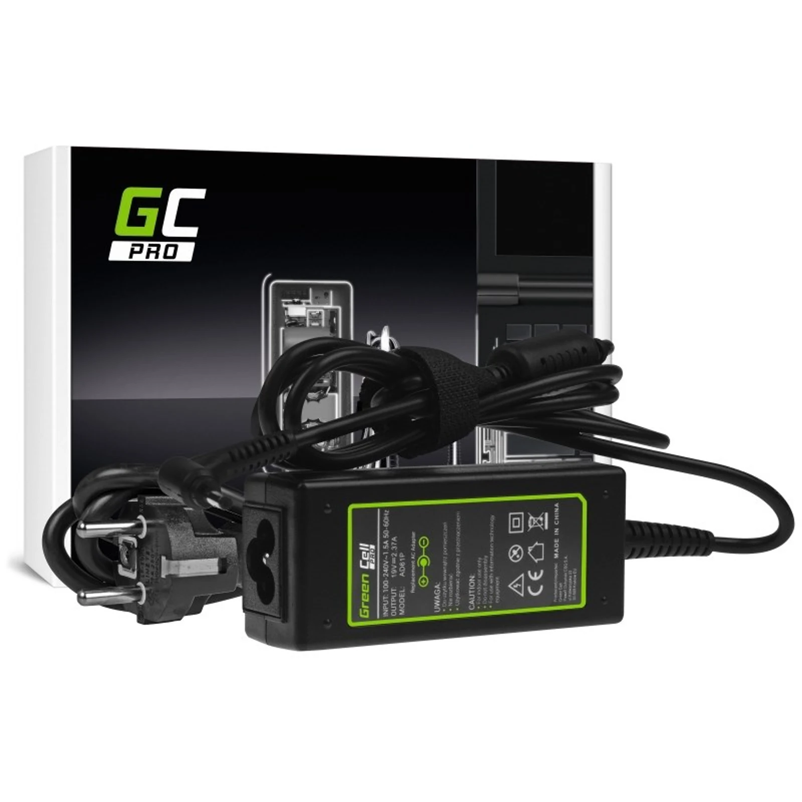 GREEN CELL ZASILACZ AD61P ASUS 19V 45W — zdjęcie 1 z 5