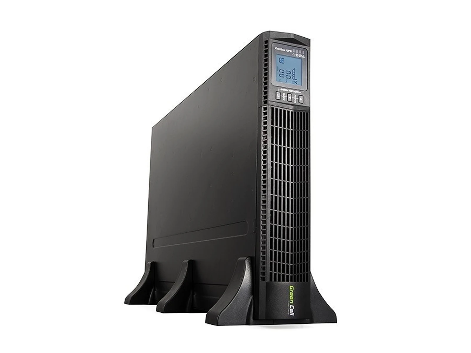 GREEN CELL ZASILACZ AWARYJNY UPS UPS15 3000VA 2700W DO SZAF SERWEROWYCH RACK RTII (OUTLET) — zdjęcie 1 z 8