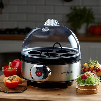 GREENBLUE AUTOMATYCZNY JAJOWAR GB572, 400W, 7 JAJ