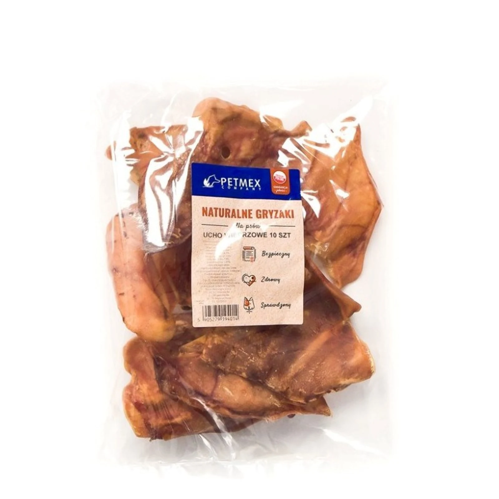 Gryzak PETMEX Ucho wieprzowe 40g 10szt