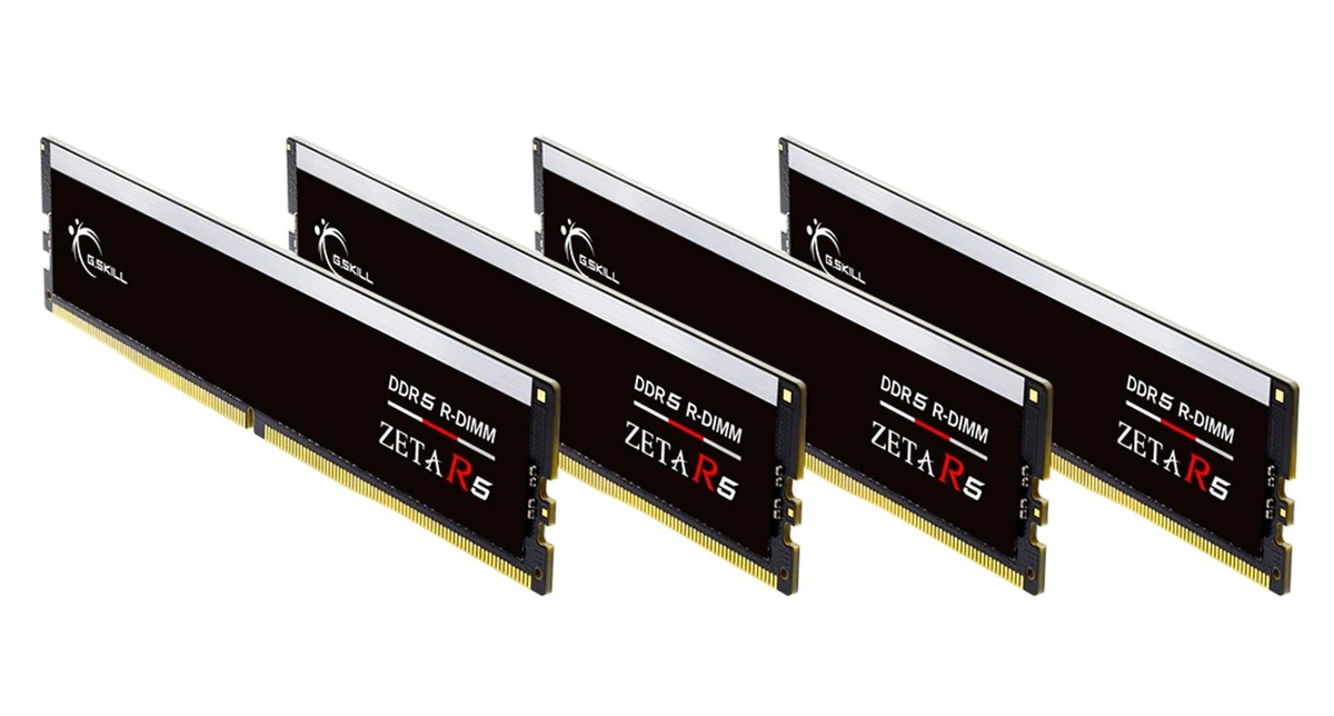 G.SKILL ZETA R5 DDR5 ECC-R 4x 6400MHz