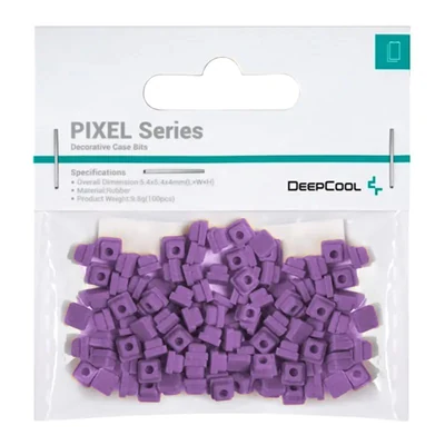 Gumowe nóżki DeepCool PIXEL TV - fioletowe