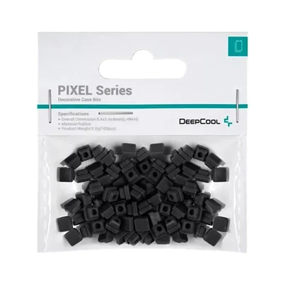Gumowe nakładki DeepCool PIXEL BK Czarne