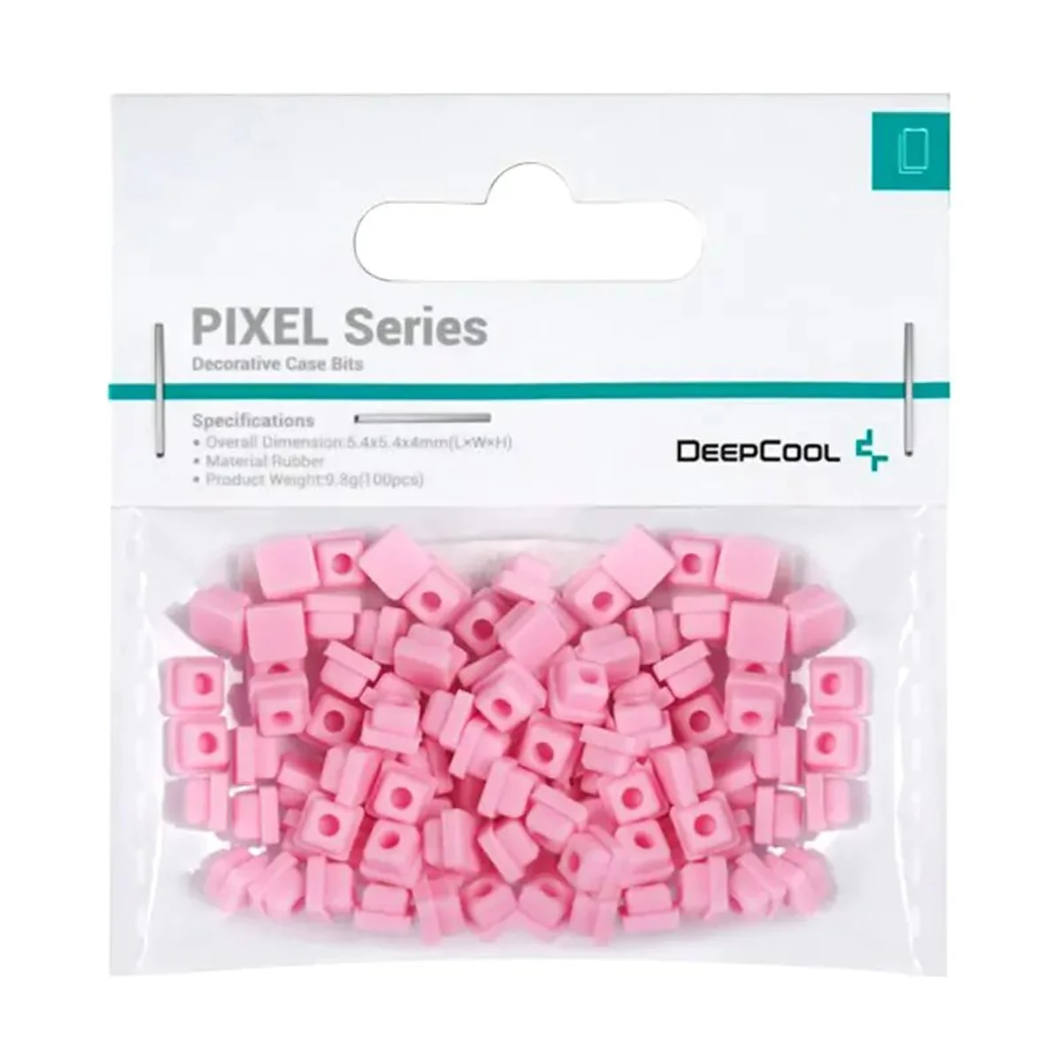 Gumowe Końcówki DeepCool PIXEL PK Różowy