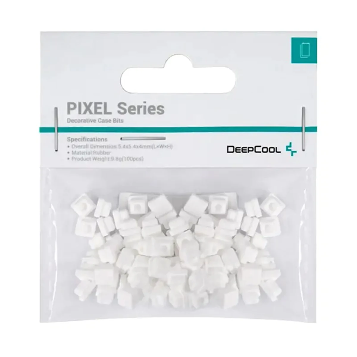 Gumowe końcówki DeepCool PIXEL WH