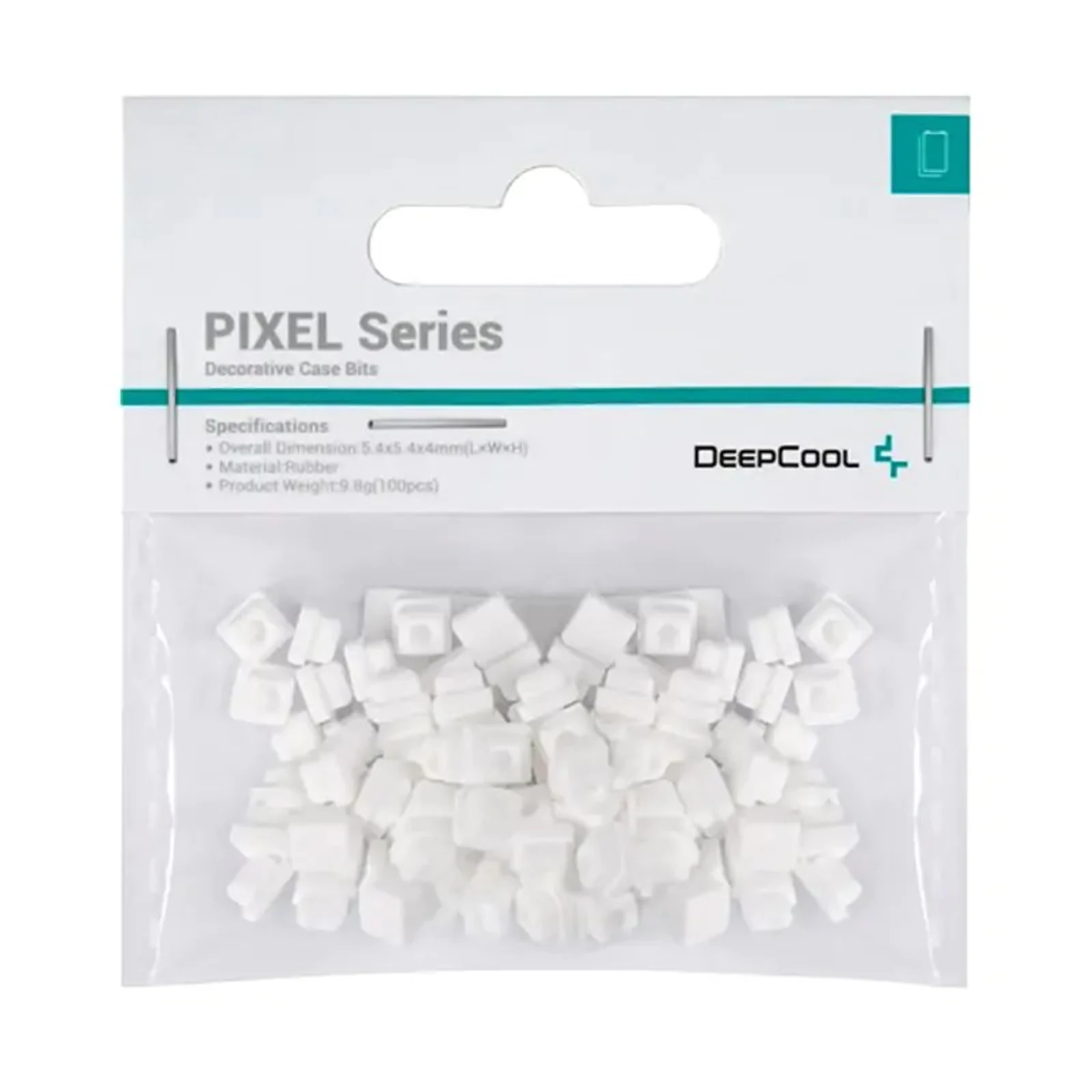 Gumowe końcówki DeepCool PIXEL WH