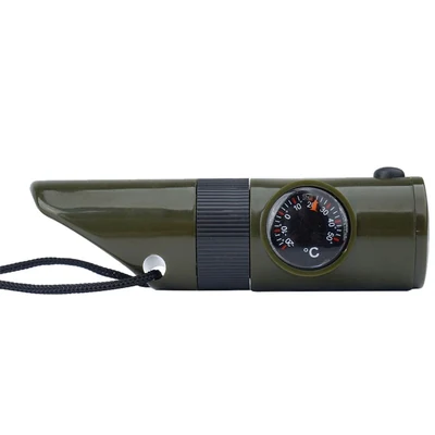 Gwizdek ratunkowy Mil-Tec 6w1 - Zielony