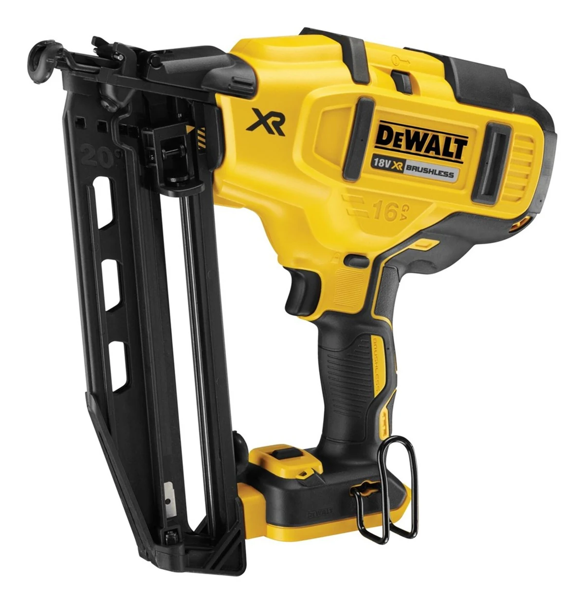 Gwoździarka 18V DCN660NT DEWALT - Czarna, Zolta