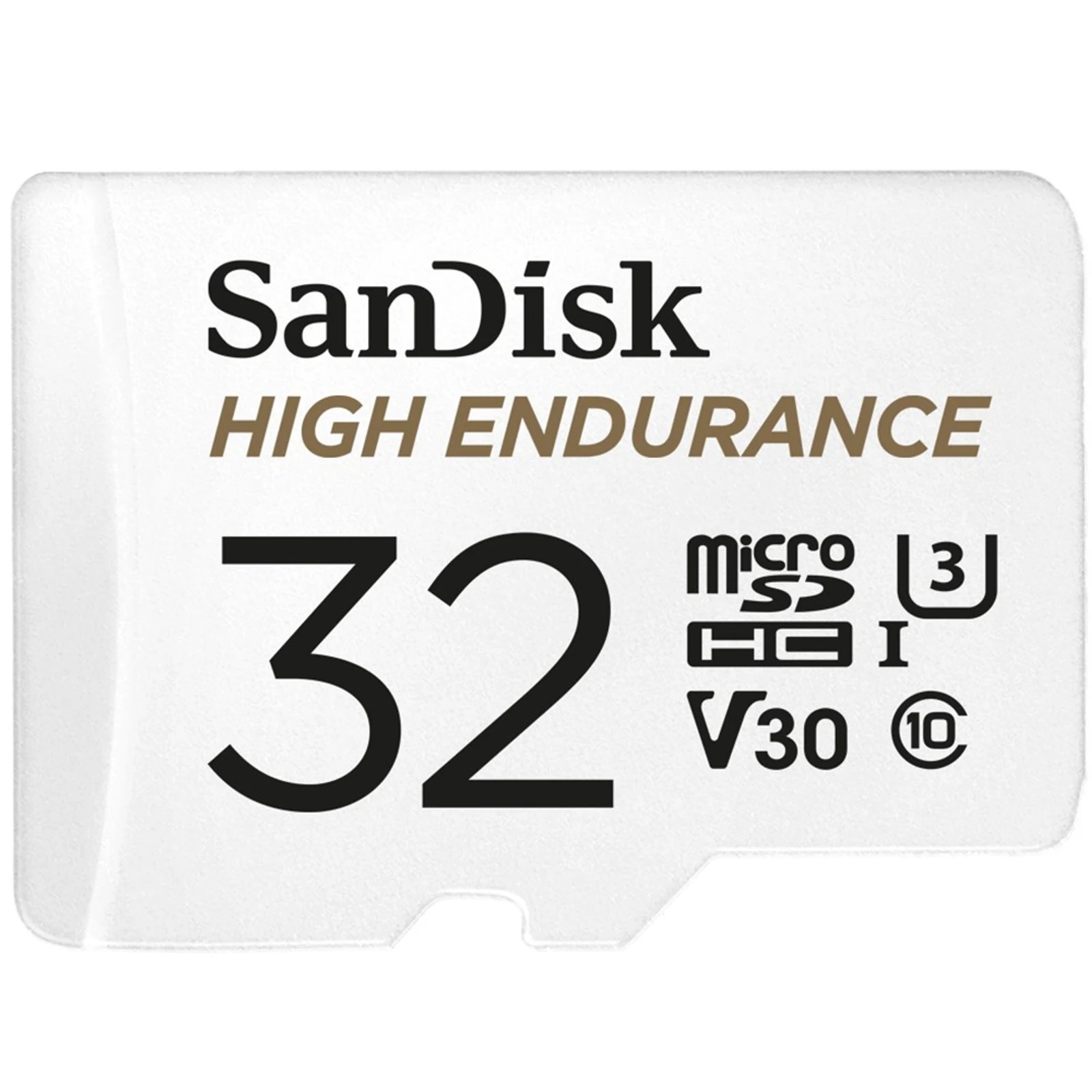 Karta pamięci microSDHC 32GB V30 High Endurance z adapterem (do rejestratorów i monitoringu)