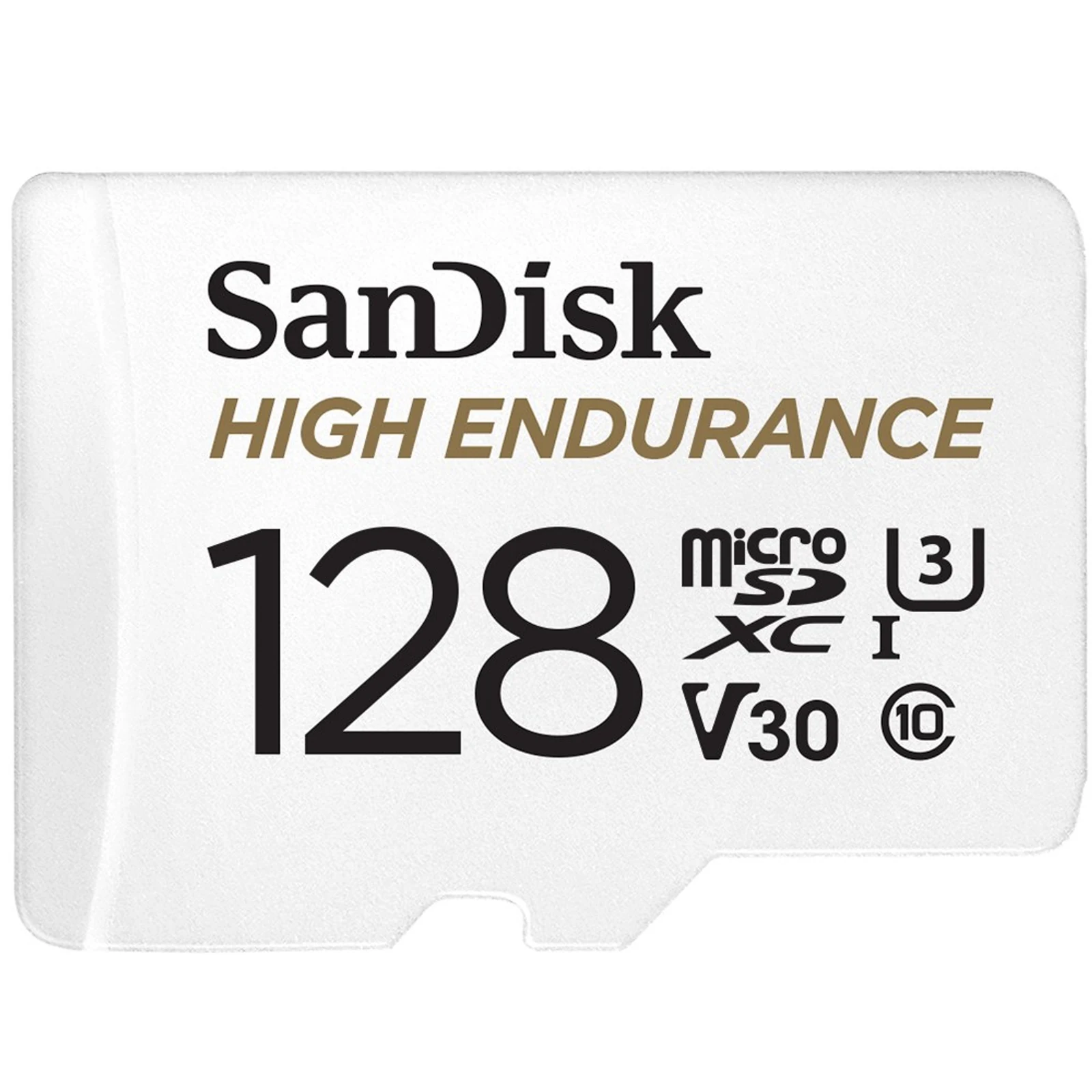 Karta microSDXC 128GB High Endurance z adapterem, klasa prędkości V30
