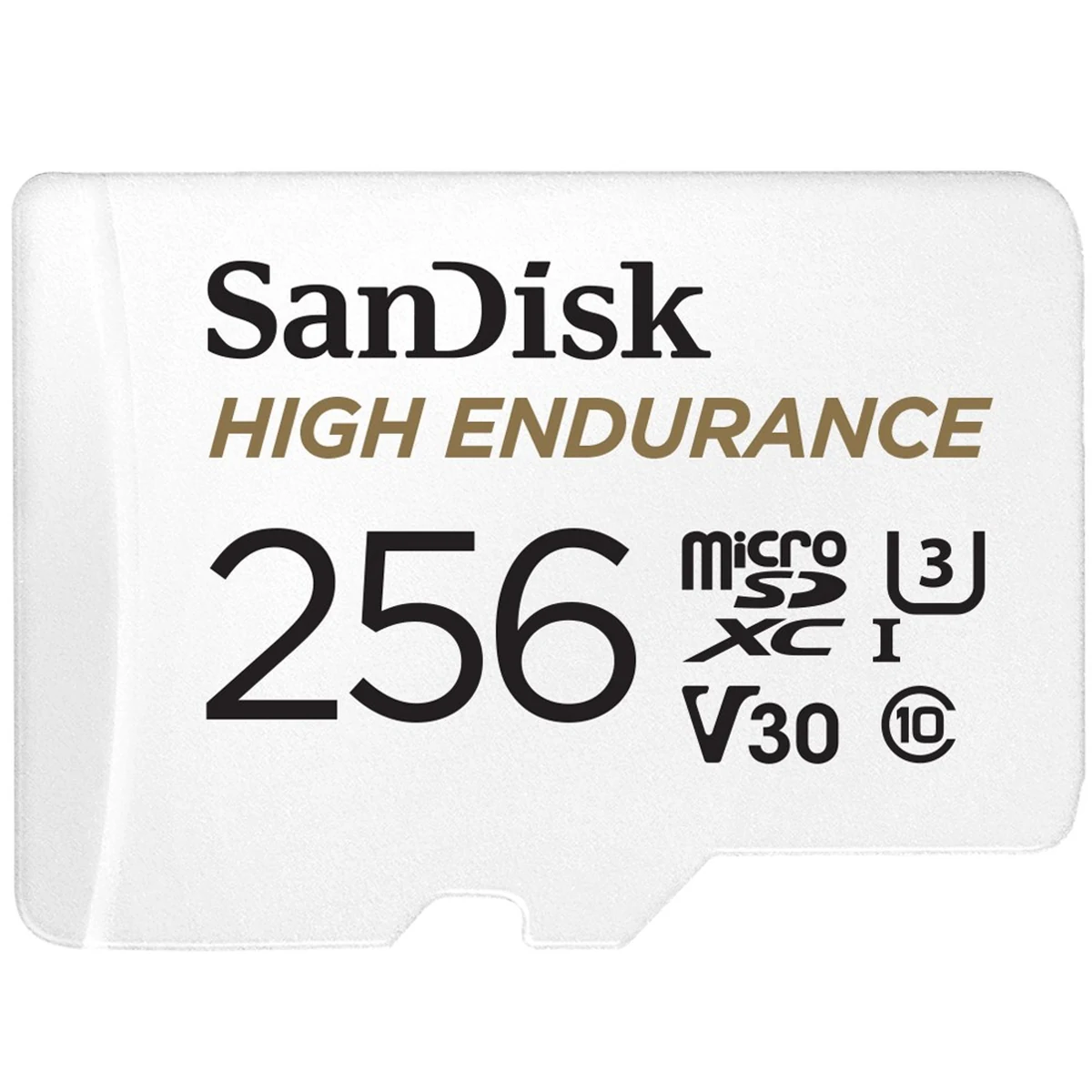 Karta microSDXC 256GB High Endurance z adapterem, klasa prędkości V30