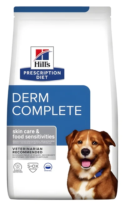 Hill's Derm Complete - Karma sucha dla psa, 1.5 kg