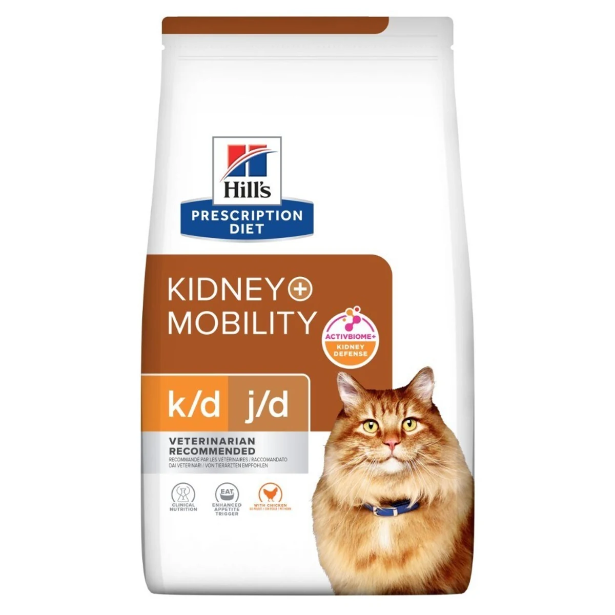 Hill's PD k/d kidney + mobility, kurczak 3 kg