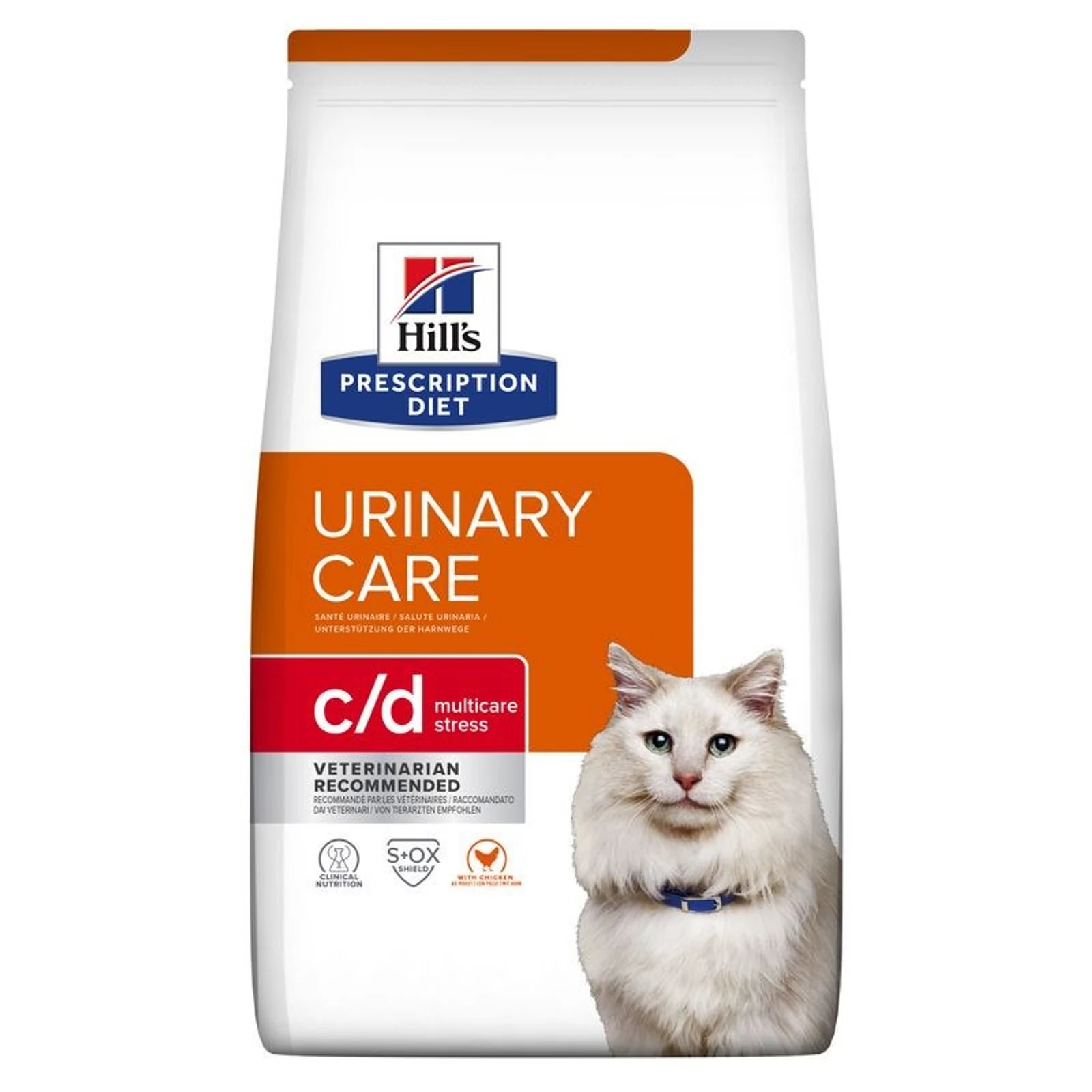 HILL'S Prescription Diet c/d Multicare Stress Chicken 8 kg — zdjęcie 1 z 2