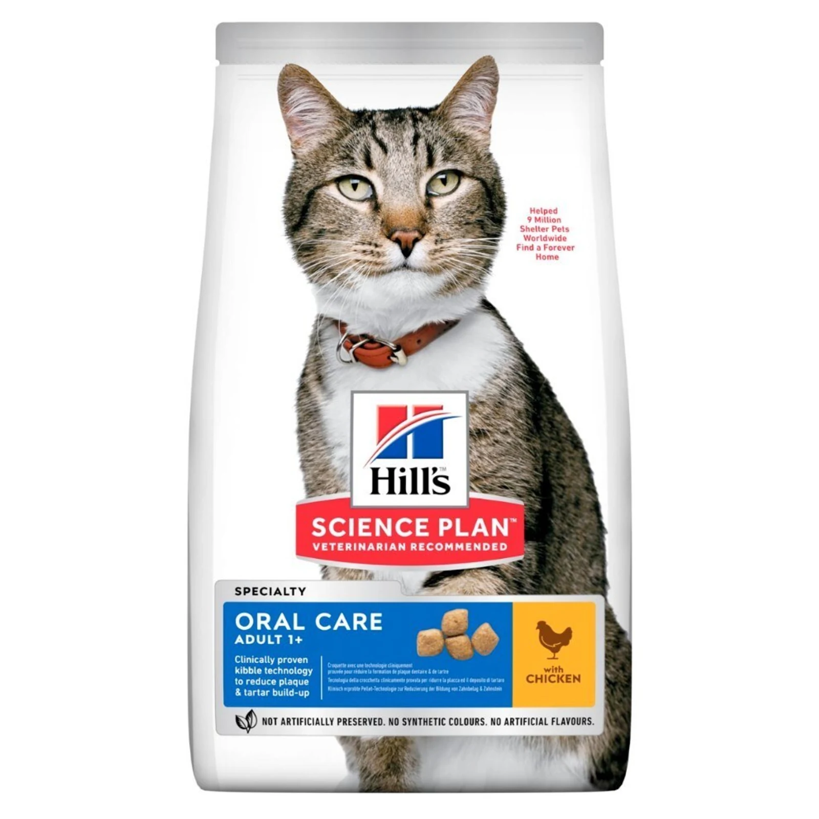 Hill's SP adult oral care, chicken, 1.5 kg — zdjęcie 1 z 2