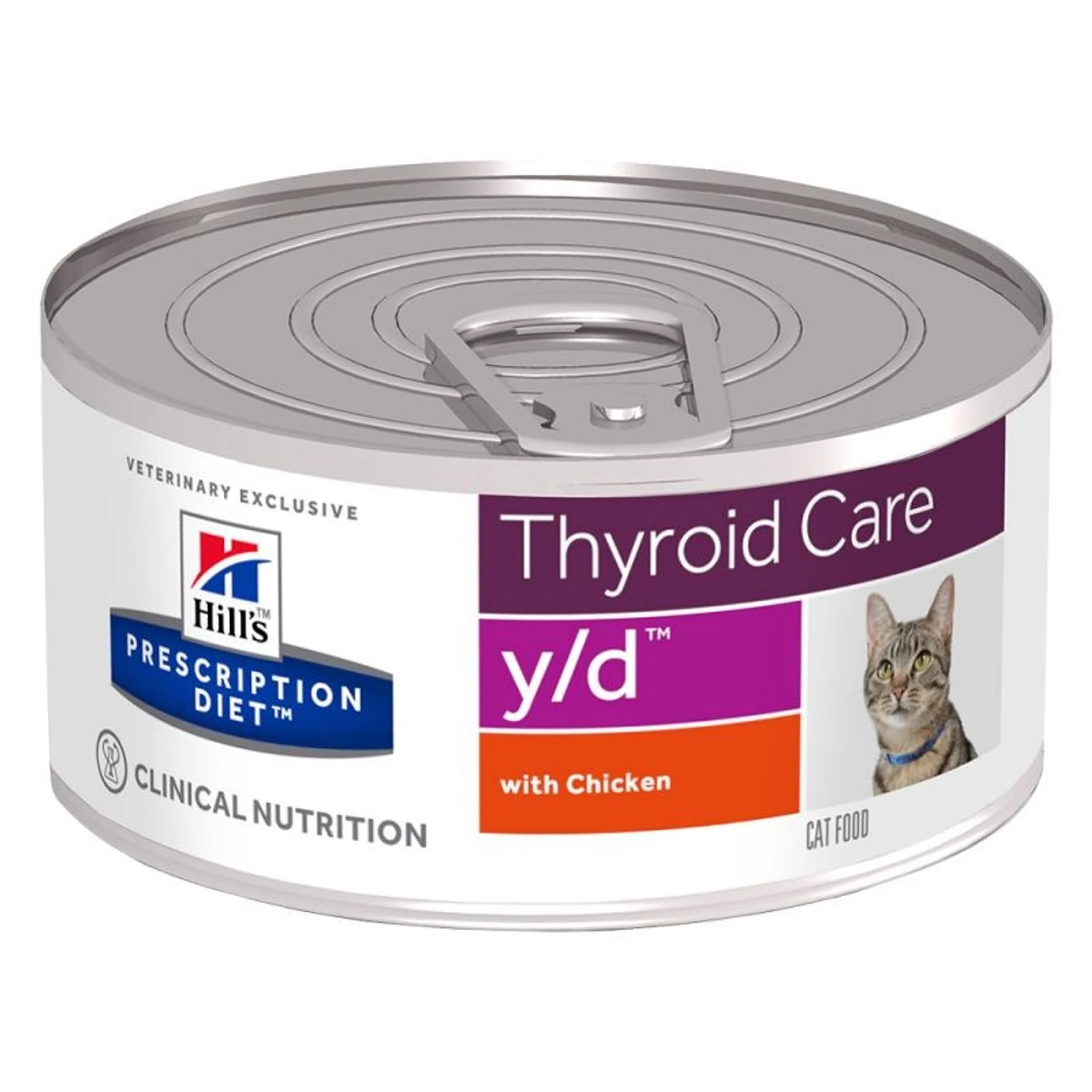 Hill's Thyroid Care Feline y/d - Puszka 156g — zdjęcie 1 z 3