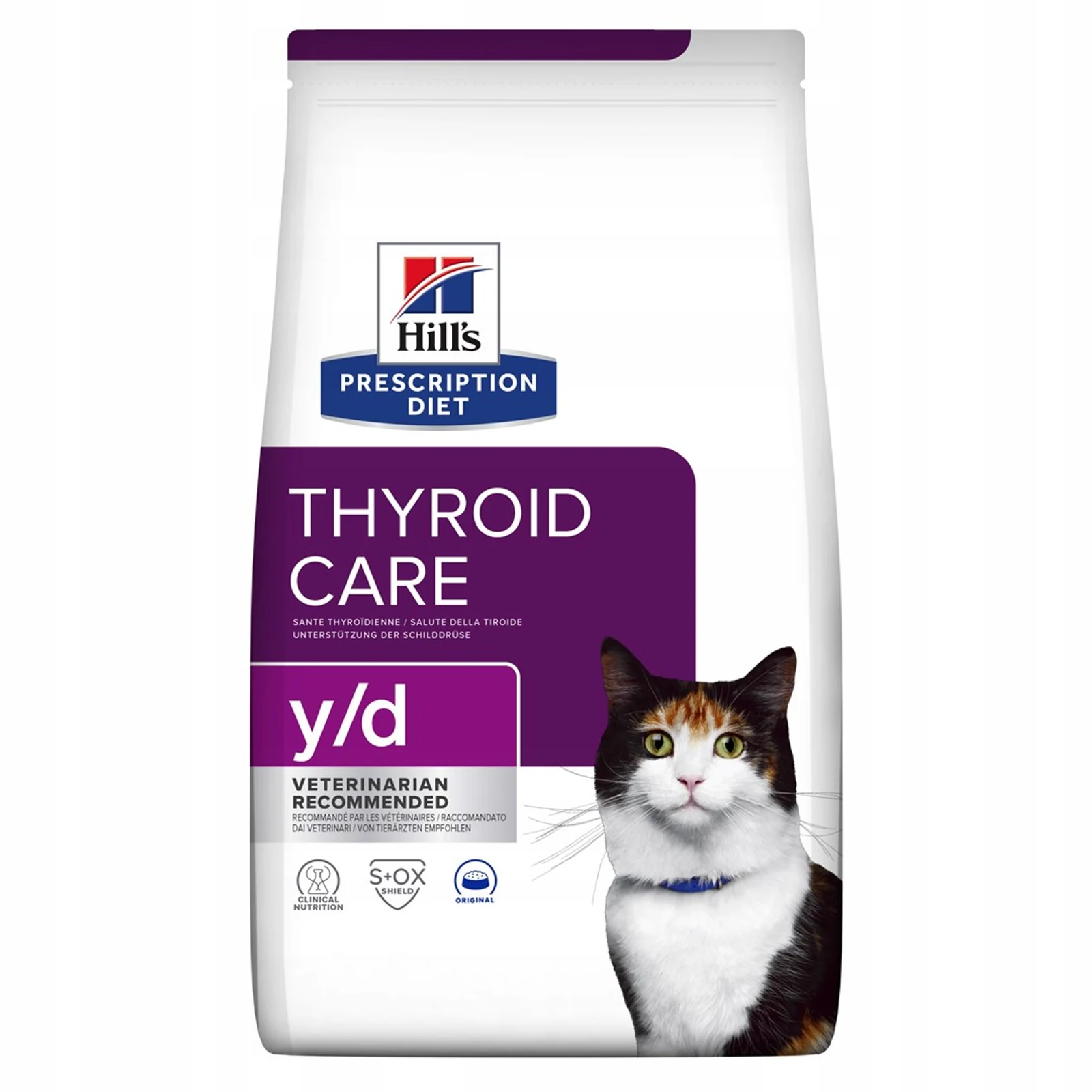 HILL'S Thyroid Care y/d - sucha karma 1,5 kg