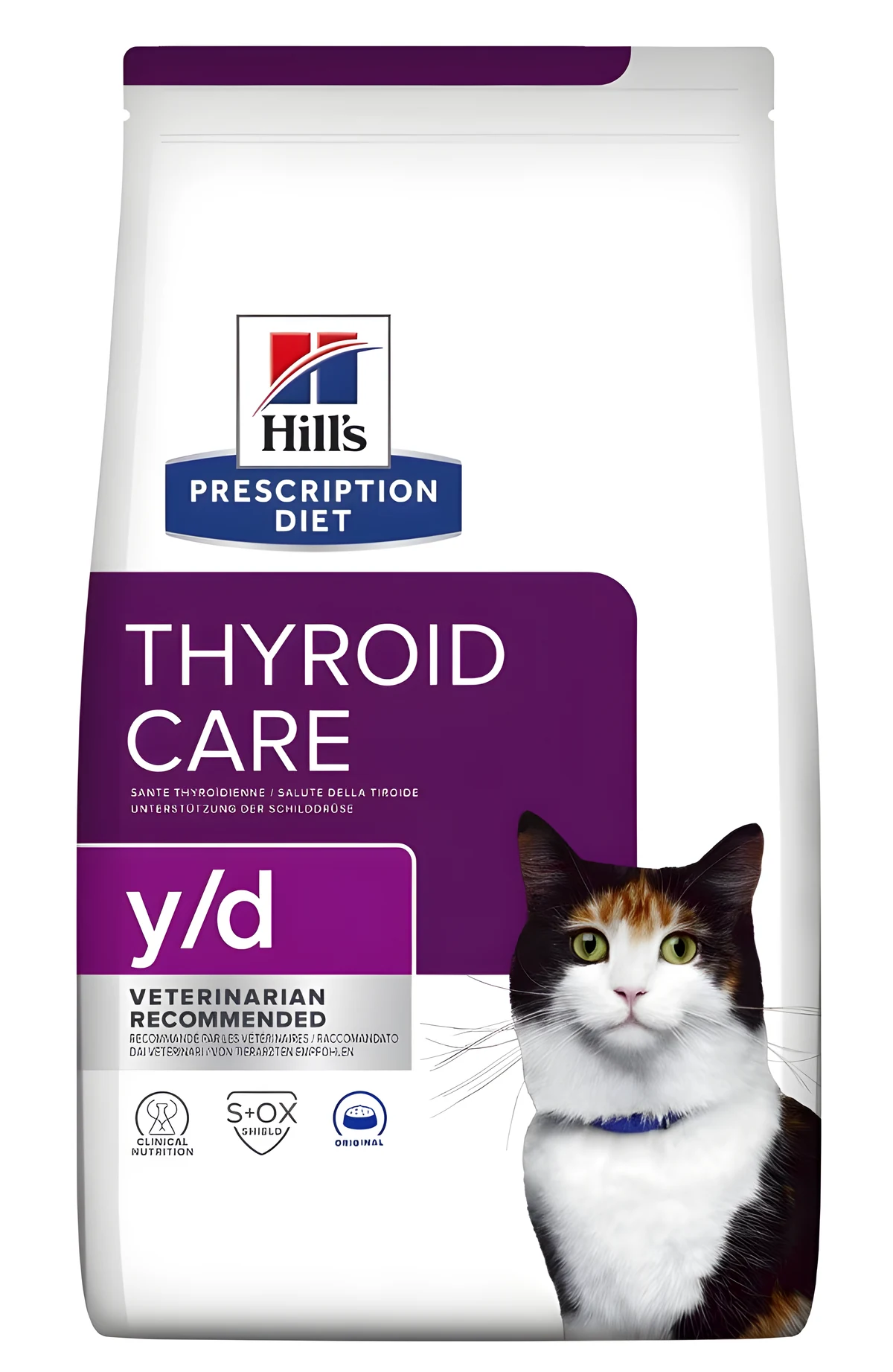 Hill's Thyroid Care y/d - Sucha karma dla kota 3 kg