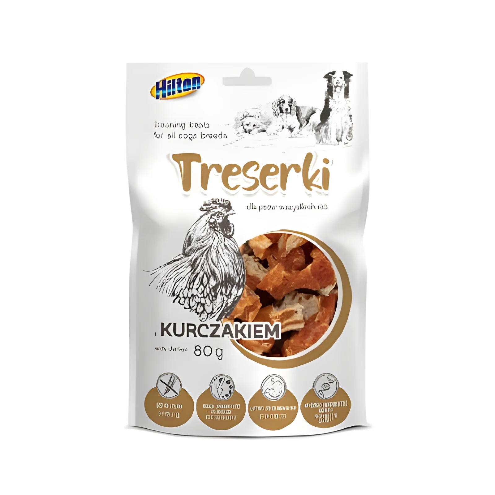 Hilton mięsne treserki z kurczakiem 80g