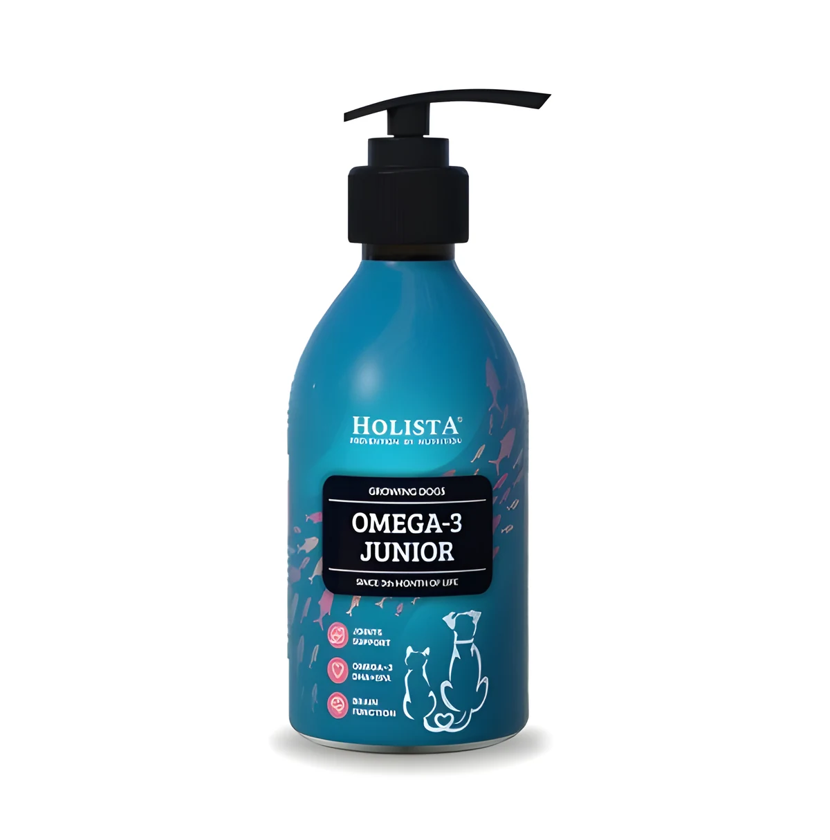 Olej Omega-3 dla szczeniąt Holista 200ml