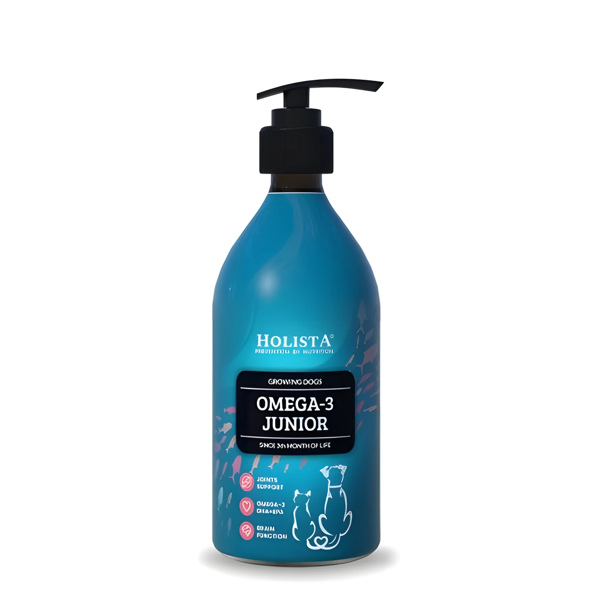 Olej Omega-3 dla szczeniąt Holista 400ml