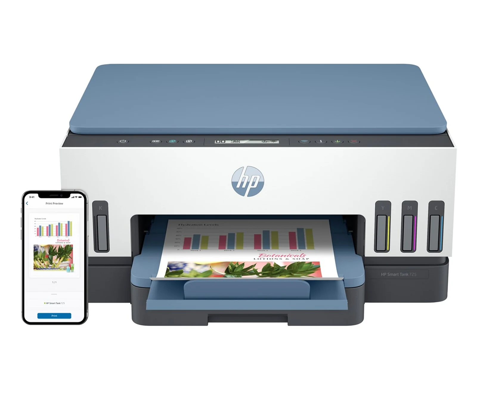 HP Smart Tank 725 All-in-One 28B51A — zdjęcie 1 z 8