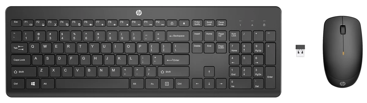 Zestaw Bezprzewodowy: Klawiatura i Mysz HP 235