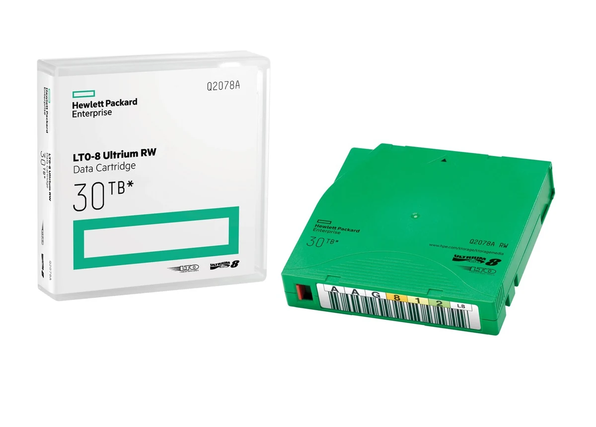 Taśma do streamera HPE LTO-8 Ultrium 30TB, zapisywalna