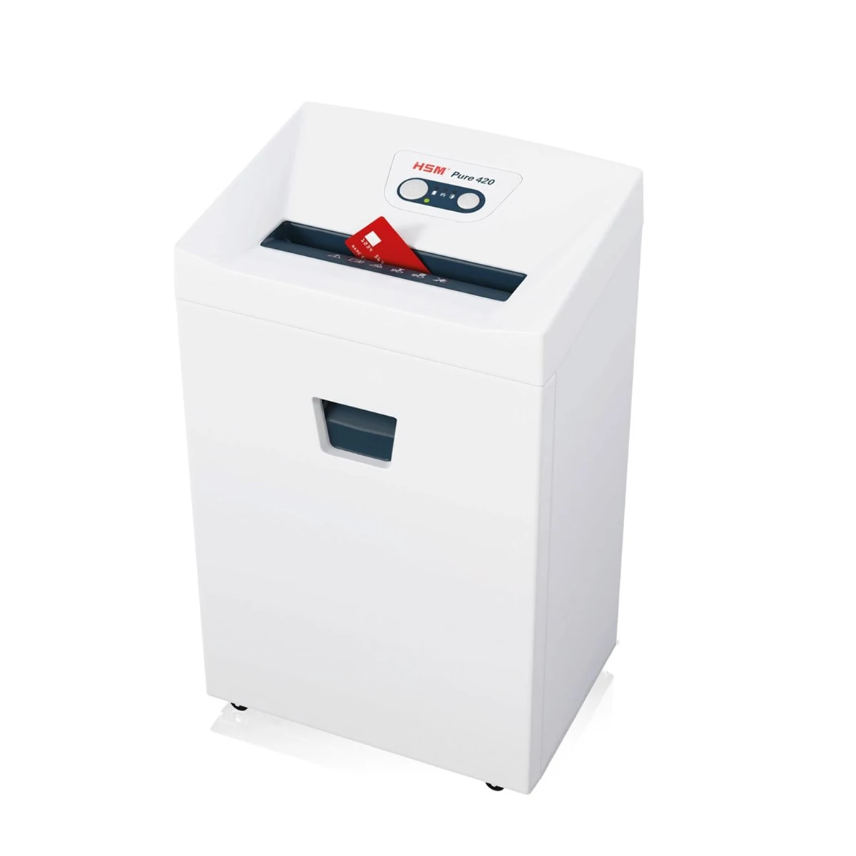 HSM Niszczarka Pure 420, 35L, Biały