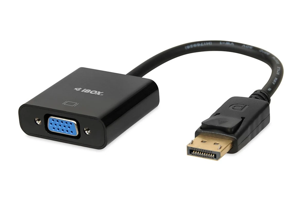 Adapter IBOX IADPVGA DisplayPort na VGA