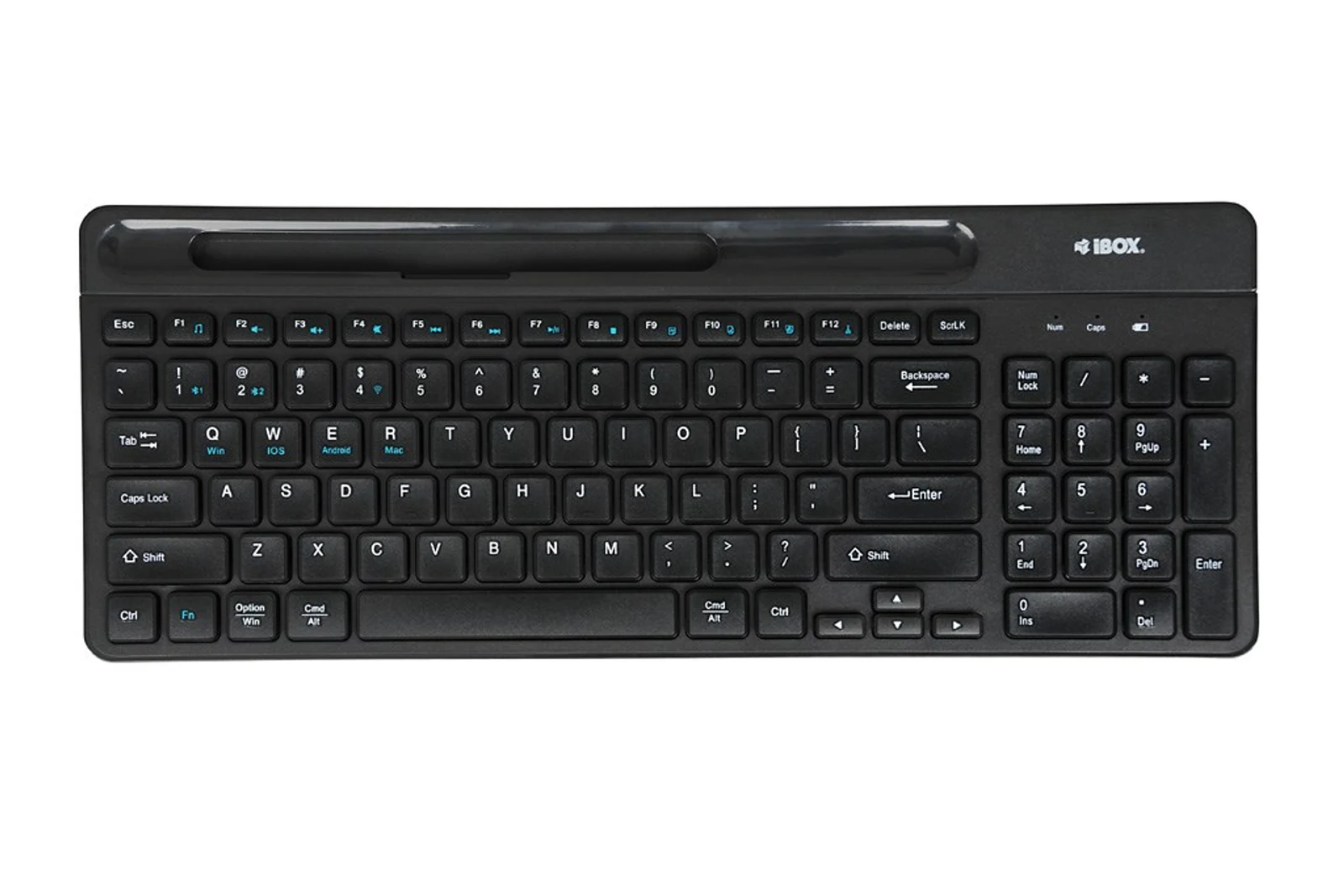 IBOX KLAWIATURA BEZPRZEWODOWA KALLISTO BT/2.4GHZ — zdjęcie 1 z 8