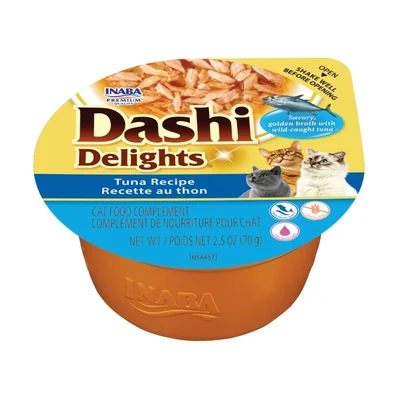 Mokra karma dla kota INABA Dashi Delights z tuńczykiem 70g
