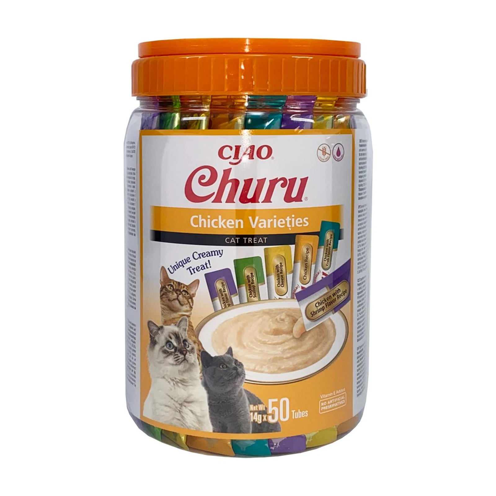INABA CHURU Varietes Tuńczyk - kot 50x14g — zdjęcie 1 z 6