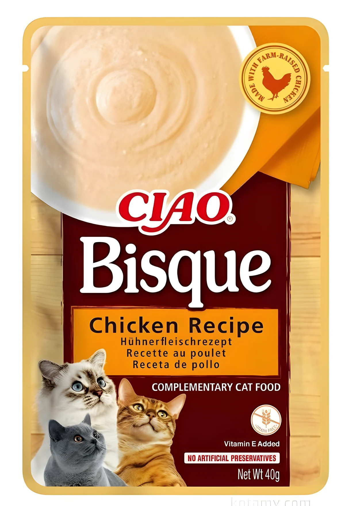 INABA CIAO Gęsta zupa z kurczakiem 40g