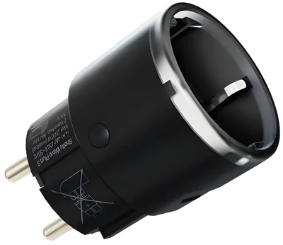 Inteligentne gniazdko Shelly Wave Plug S, czarne, Z-Wave